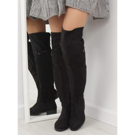 Bottes Mousquetaires Noires 7531-PG Noir le noir 1 Bottes Mousquetaires Noires 7531-PG Noir le noir 1