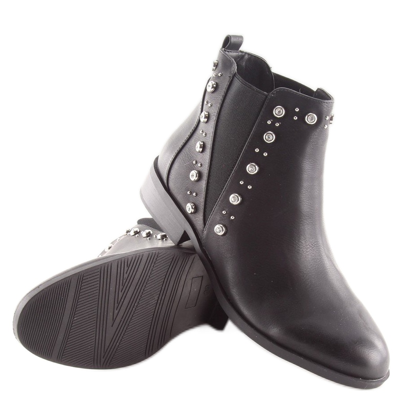 Bottines Chelsea noires pour femme M275 Noir 2