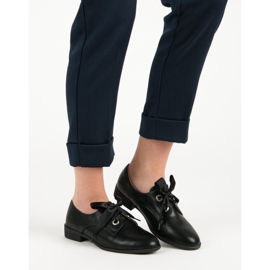 Tina&Co Richelieus noués le noir 1