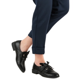 Tina&Co Richelieus noués le noir 2