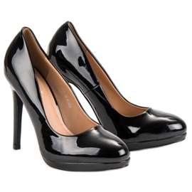 Seastar Escarpins laqués sexy le noir 1 Seastar Escarpins laqués sexy le noir 1