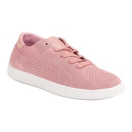 Chaussures de sport confortables rose 1 Chaussures de sport confortables rose 1