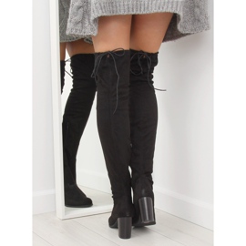 Bottines noires à talons PE207P noir le noir 2