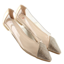 Ballerines roses transparentes LT111P Champagne 1 Ballerines roses transparentes LT111P Champagne 1