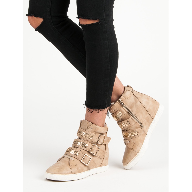 Mazzoni Baskets confortables brun 1