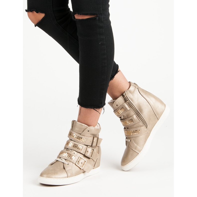 Mazzoni Baskets confortables brun 1