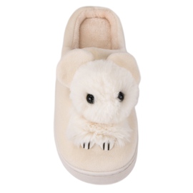 Pantoufles confortables brun 5
