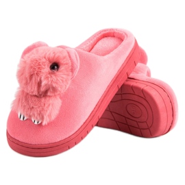 Pantoufles confortables jaune 5
