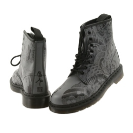 Dr. Martens 1460 OT NOIR gris 5