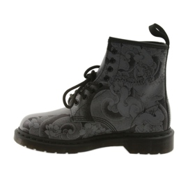 Dr. Martens 1460 OT NOIR le noir gris 2 Dr. Martens 1460 OT NOIR le noir gris 2