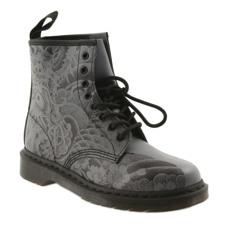 Dr. Martens 1460 OT NOIR gris 1