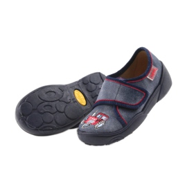 Chaussures enfant Befado 551P001 bleu rouge bleu marine 4