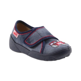 Chaussures enfant Befado 551P001 bleu rouge bleu marin 1