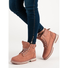 Juliet Bottes de randonnée chaudes rose 2 Juliet Bottes de randonnée chaudes rose 2