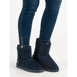 Mukluki Bleu Marine Avec Jets 2 Mukluki Bleu Marine Avec Jets 2