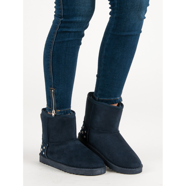 Mukluki Bleu Marine Avec Jets 2 Mukluki Bleu Marine Avec Jets 2