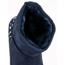 Mukluki Bleu Marine Avec Jets 1 Mukluki Bleu Marine Avec Jets 1