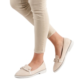 Emaks Mocassins en daim brun 2