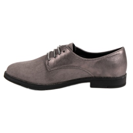 Bestelle Chaussures grises jaune 4