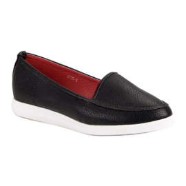 Mocassins noirs le noir 1