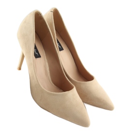 Escarpins sur épingle beige 66-26 Beige 1 Escarpins sur épingle beige 66-26 Beige 1