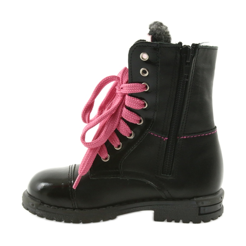 Ren But Bottes, chaussures pour enfants Zarro 38/01 noir rose 2