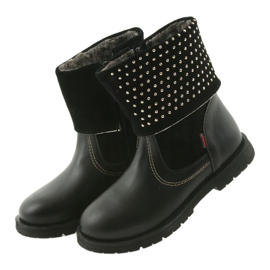 Bottines fille Zarro 94/7 noir jais 3