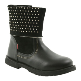 Bottines fille Zarro 94/7 noir jais le noir 1