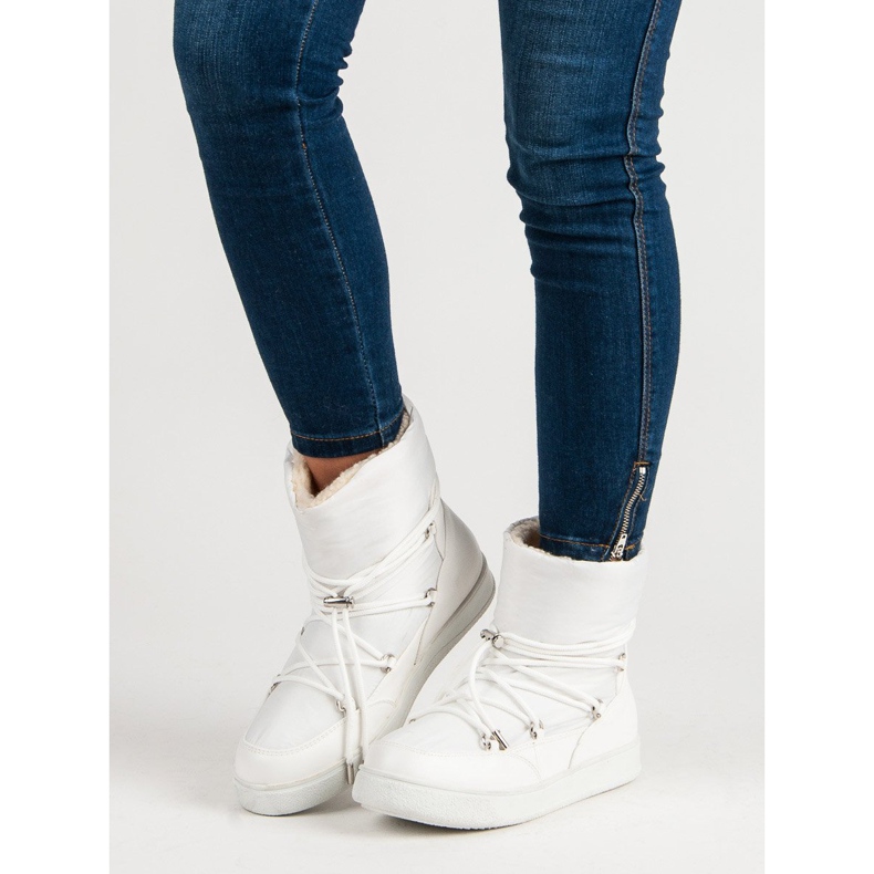 Seastar Bottes de neige chaudes blanche 1 Seastar Bottes de neige chaudes blanche 1