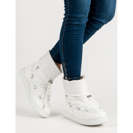 Seastar Bottes de neige chaudes blanc 2
