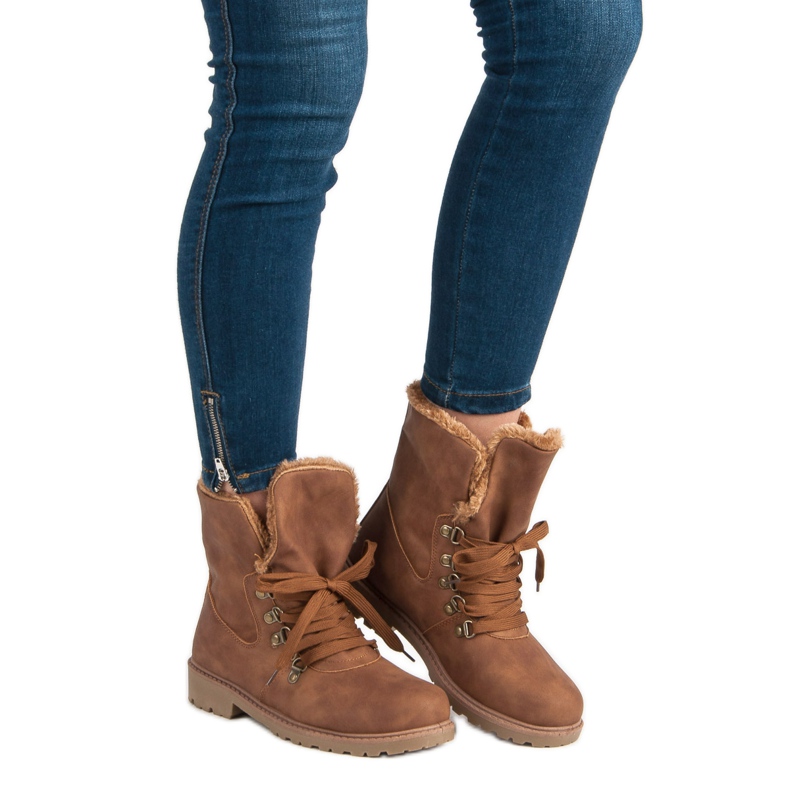 Super Me Bottes chaudes brun 1