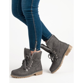 Super Me Bottes chaudes gris 1