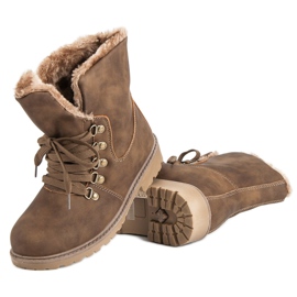 Super Me Bottes chaudes brun 5