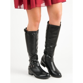 Super Me Bottes d'équitation classiques le noir 2
