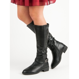 Super Me Bottes hautes classiques noir 2