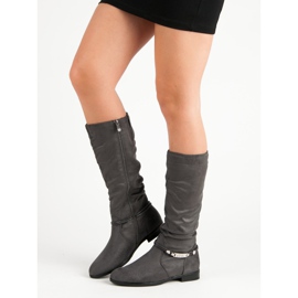 SDS Bottes hautes grises 1