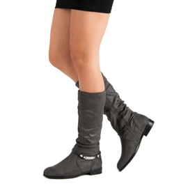 SDS Bottes hautes grises 2