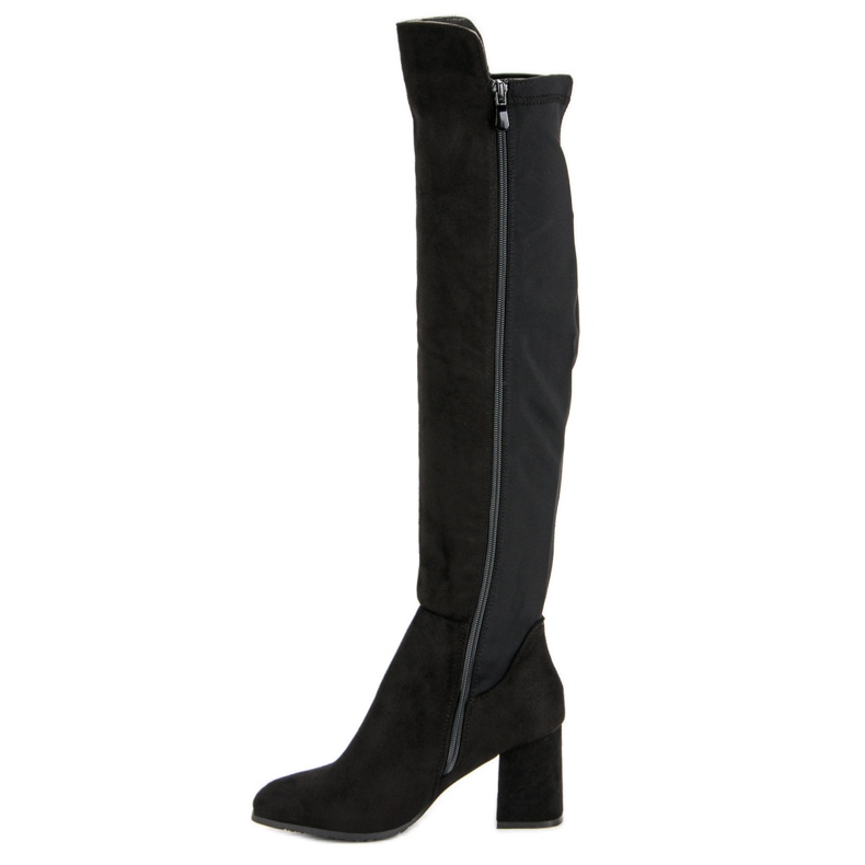 Super Me Bottines en daim noir 2