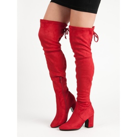 Super Me Cuissardes rouges sur un poteau 1