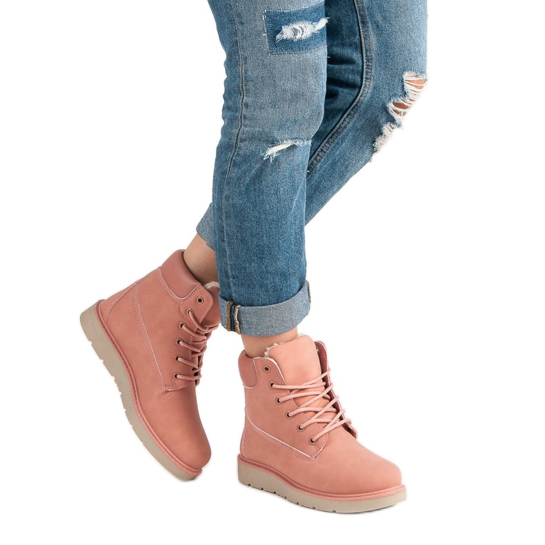 Trappeurs sur la plate-forme rose 2