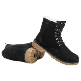 Super Me Trappeurs confortables le noir 1