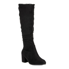 Nio Nio Bottes noires classiques le noir 3
