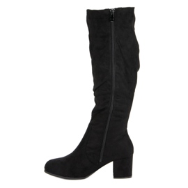 Nio Nio Bottes noires classiques le noir 4