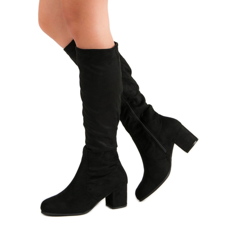 Nio Nio Bottes noires classiques le noir 2
