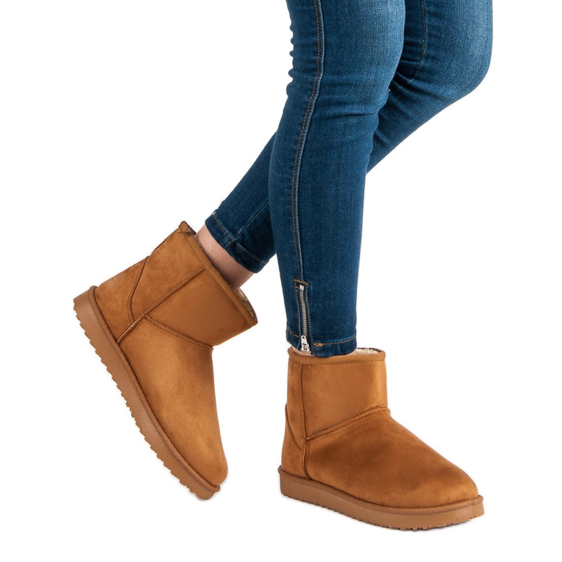 Mukluki de chameau brun 1