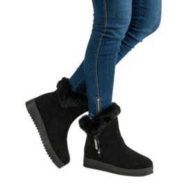 Bottes chaudes sportives noir 1