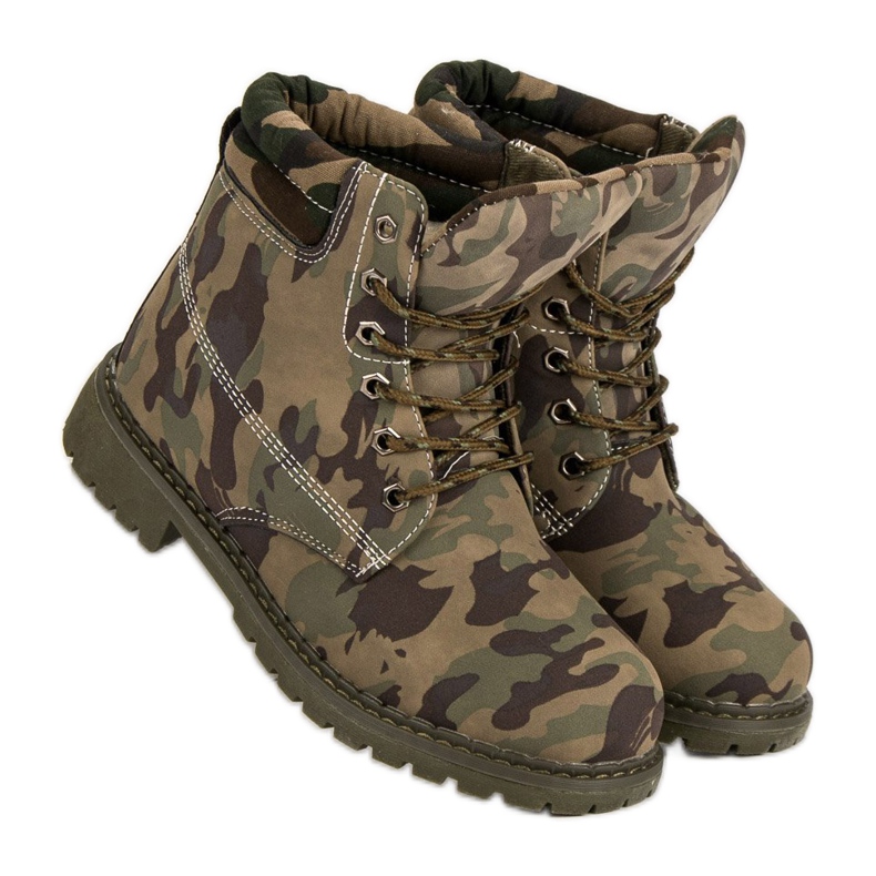 Queentina Trappeurs moros vert 1