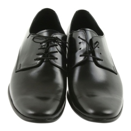 Chaussures classiques en cuir noir TUR 231 4