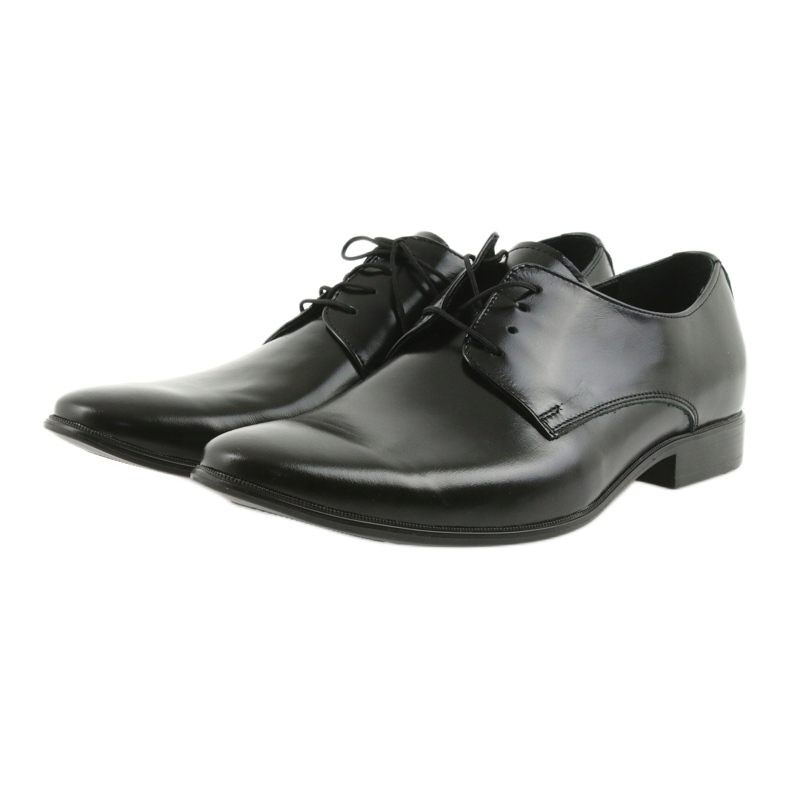 Chaussures classiques en cuir noir TUR 231 3