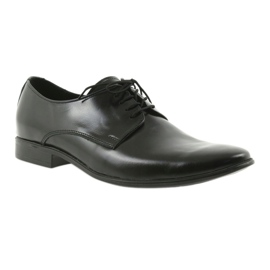Chaussures classiques en cuir noir TUR 231 1